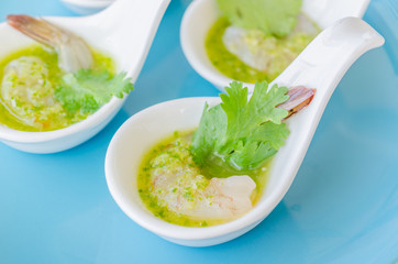 Shrimp in fish sauce