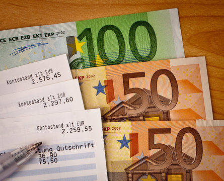 Kontoauszug - Euro