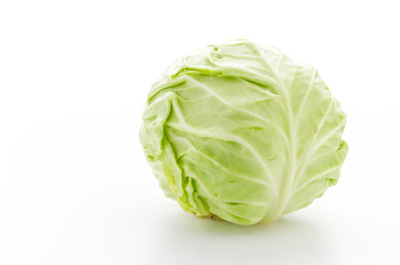 Cabbage isolated on white