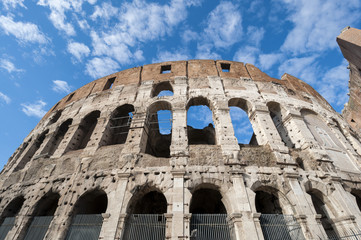 Fototapeta premium General view of the Colosseum, Rome, Italy
