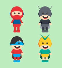 superhero cartoon character