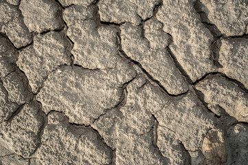 Moon-like landscape background from Mud Volcanoes