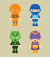 superhero cartoon character