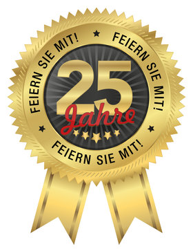 25 Jahre Jubil&auml;um