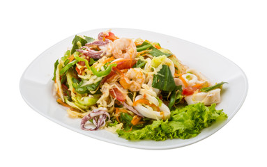 Asian seafood salad