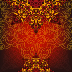 Exotic luxury card with pattern