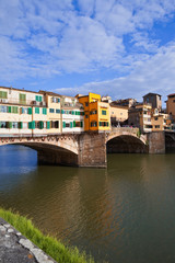 Fototapeta na wymiar Italie > Florence > Ponte vecchio