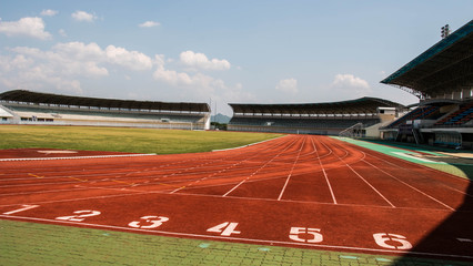 Race track sport background