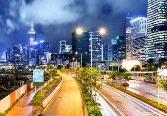 Fototapeta na wymiar Architecture in Hong Kong