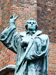 Statue of Martin Luther in front of Marktkirche, Hannover