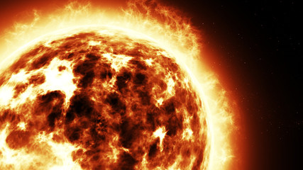 Amazing Sun Close-Up