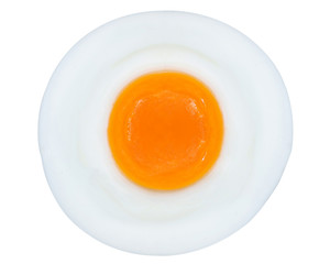 fried egg isolated