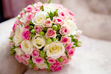Panele Szklane Podświetlane  ślubny bukiet kwiatów