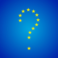 Europawahlen - Fragezeichen