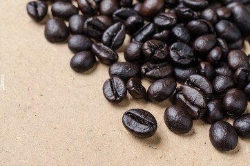 Coffee beans background