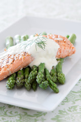 Salmon and Asparagus