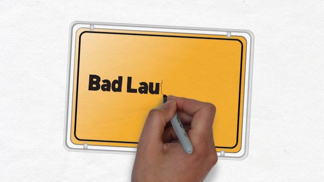 Bad Lauterberg Ortseingangsschild Ortsschild Ortseingang Stadt