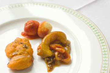 l'antipasto del ristorante vegano
