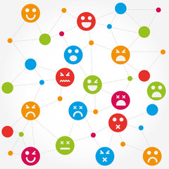 Social network internet chat community communication