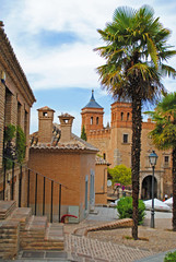 Picturesque landscape  in Toledo, Spain