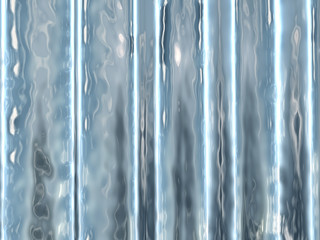 Curtain of ice