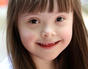 Portrait of beautiful young girl