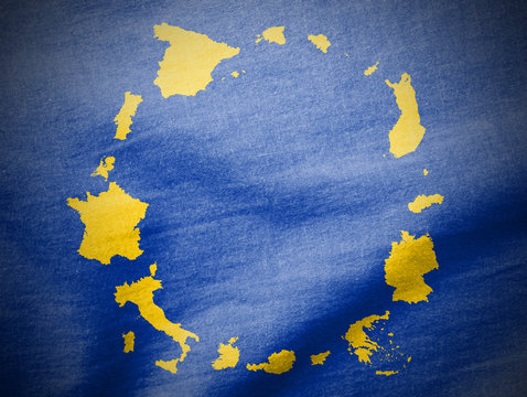 Euro Staaten als Sternenbanner