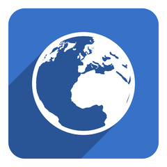 globe flat icon