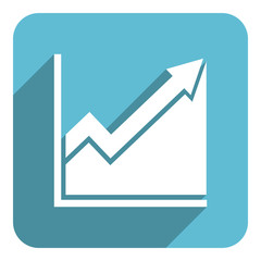 histogram flat icon