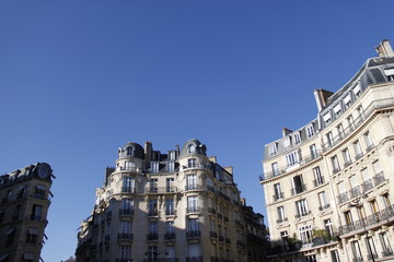 Naklejka na ściany i meble Paryż - Budynek
