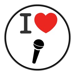 J'aime : Microphone