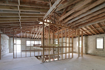 Home demolition interior photo