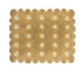 Tasty cookies isolated on white