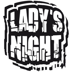 Graffiti Party Musik Ladys Night