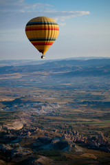 Hot Air Balloons Over Cappadocia, Turkey