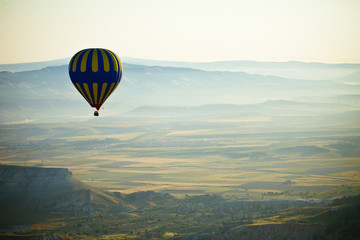 Hot Air Balloons Over Cappadocia, Turkey