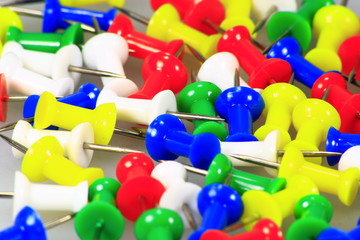 Bunte Stecknadel Mischung