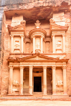 Al Khazneh is one of the most elaborate temples in Jordan