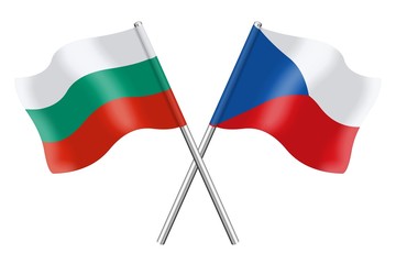 Flags : Bulgaria and Czech Republic