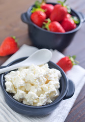 cottage with strawberry
