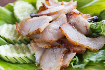 grilled pork