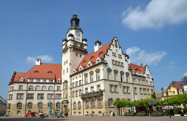 Rathaus der Stadt Döbeln, Sachsen, Deutschland