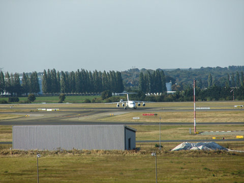 attente decollage avion