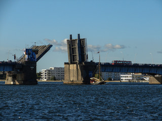 Fototapeta premium pont mobile