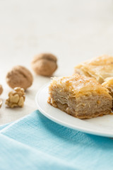 Baklava, delicious pastry dessert
