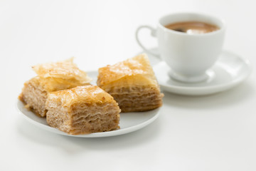 Baklava, delicious pastry dessert