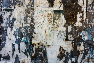 Old posters grunge textures and backgrounds