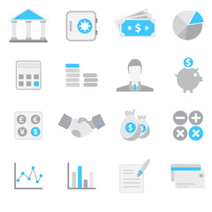 Business And Finance Vector Icon Set