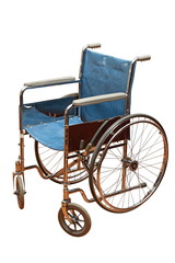 Obraz na płótnie Canvas old wheel chair
