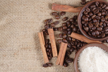 Robusta Coffee Beans on Goni Sack